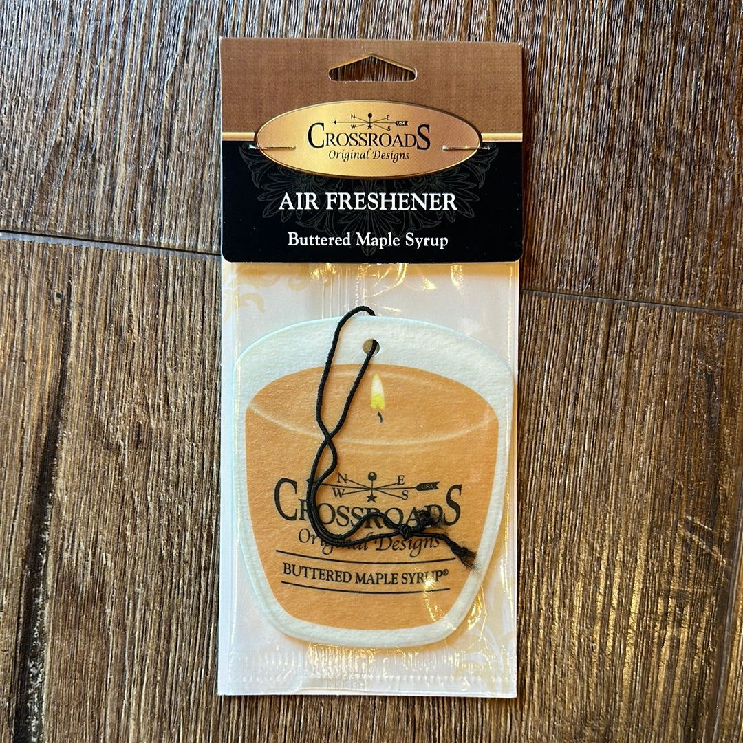 Buttered Maple Syrup Car or Home Air Freshener