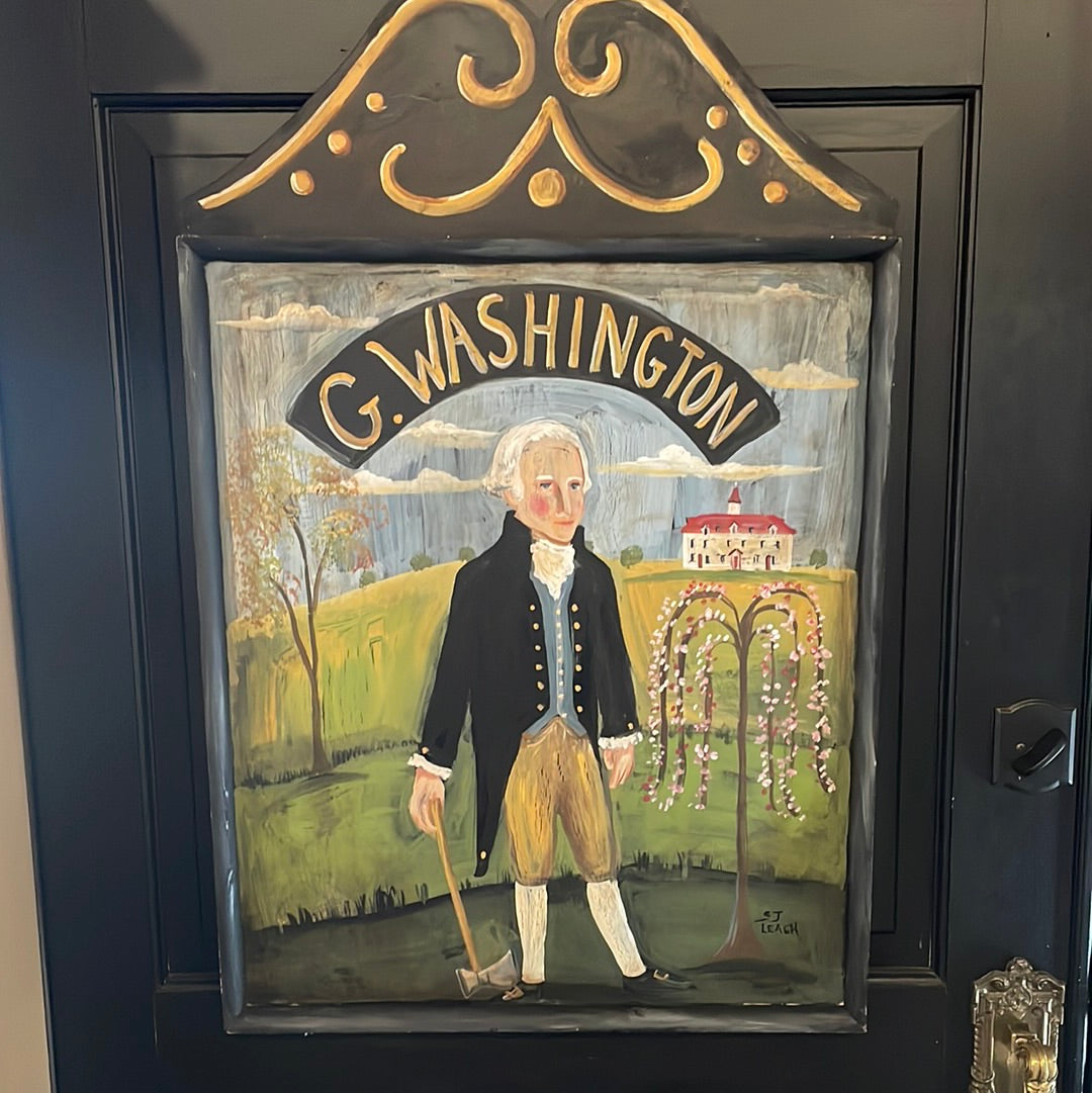 SALE Susan Leach G. Washington Americana