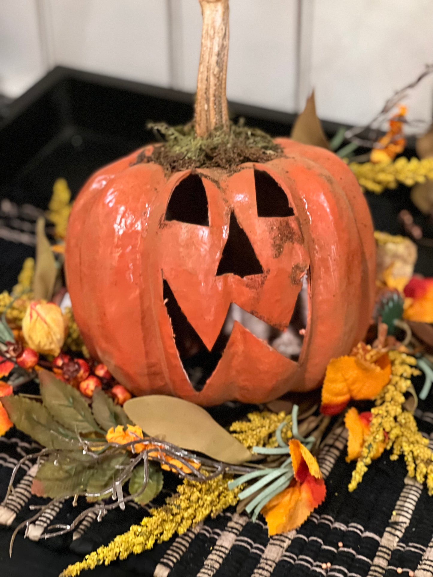 Wax Dipped Plastic Pumpkins SALE