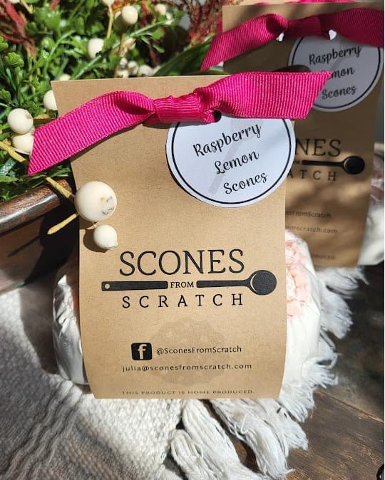 Raspberry Lemon Scones From Scratch