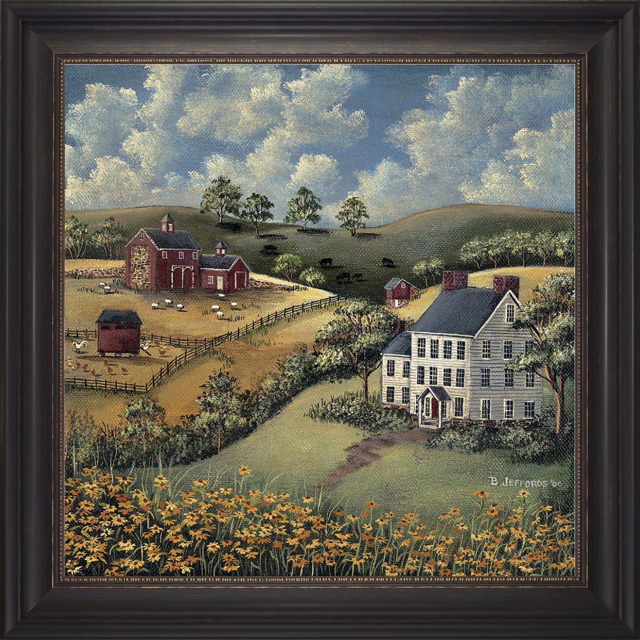 Jacks Place Print Framed Art