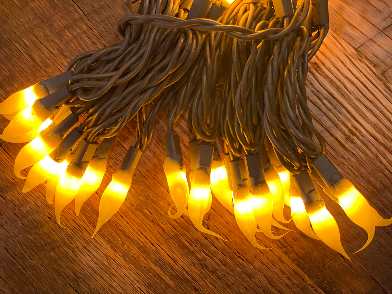 Primitive Silicone Dipped String Lights