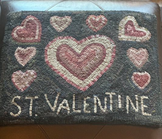 Rhonda’s Valentine’s Day Hooked Rugs