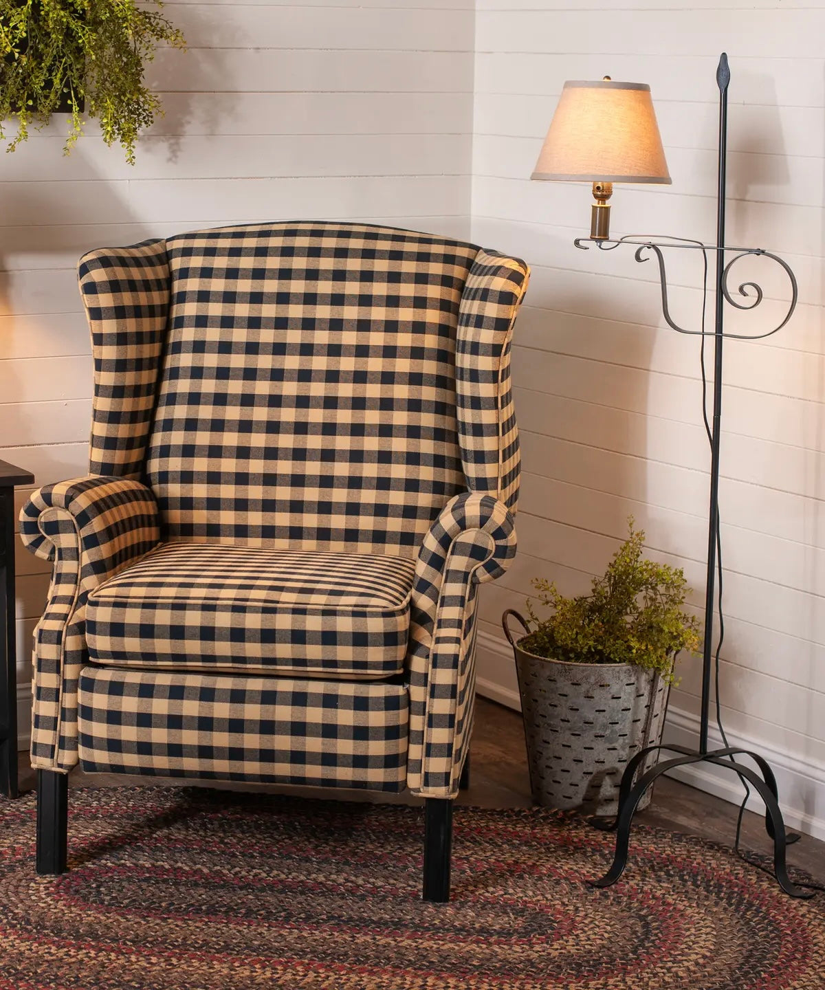 Accent Floorcloth Lamp