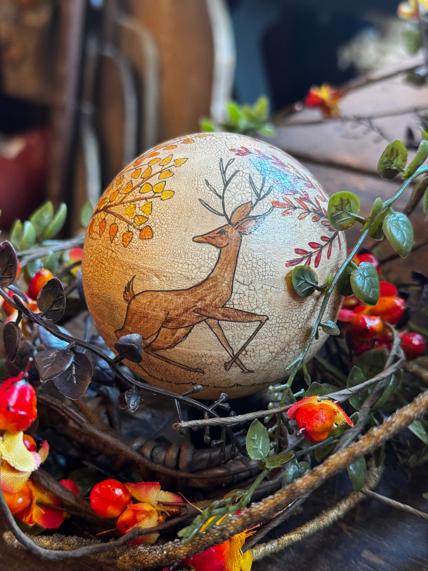 Fall/Halloween Croquet Balls