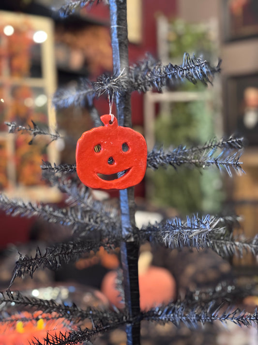 Pottery Halloween Ornament Sets