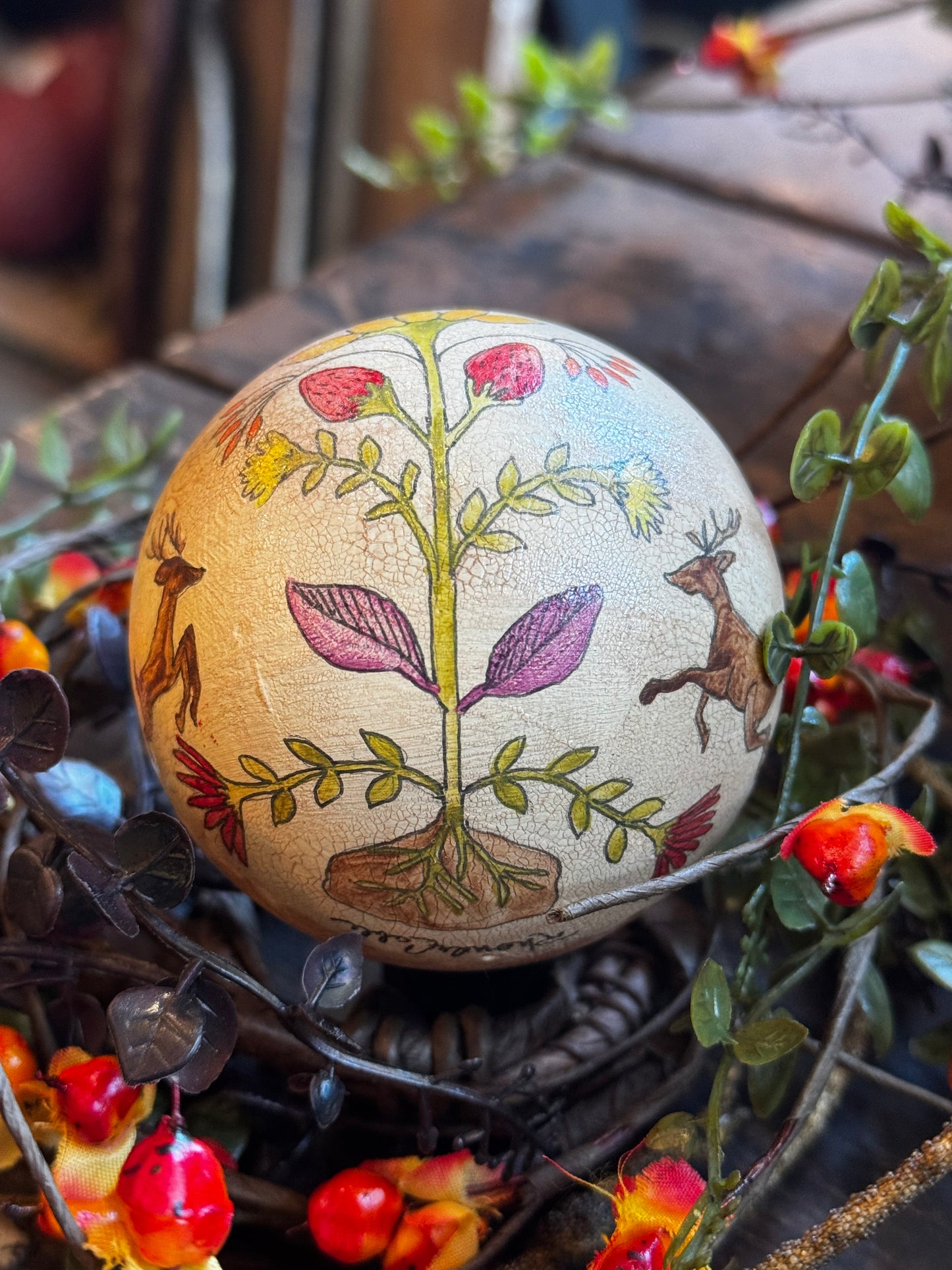 Fall/Halloween Croquet Balls