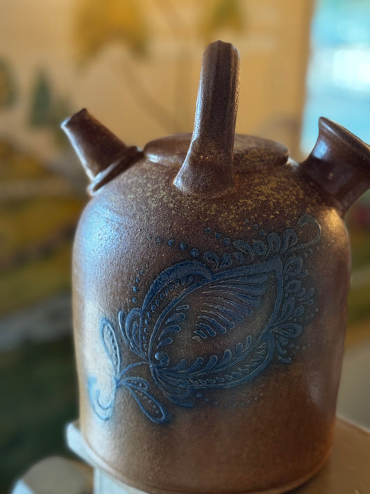 Crocker & Springer Crock w/Handle