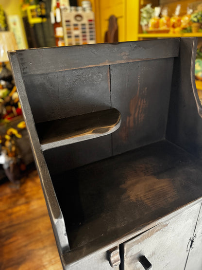 Primtive Furniture Cupboard w/Shelf