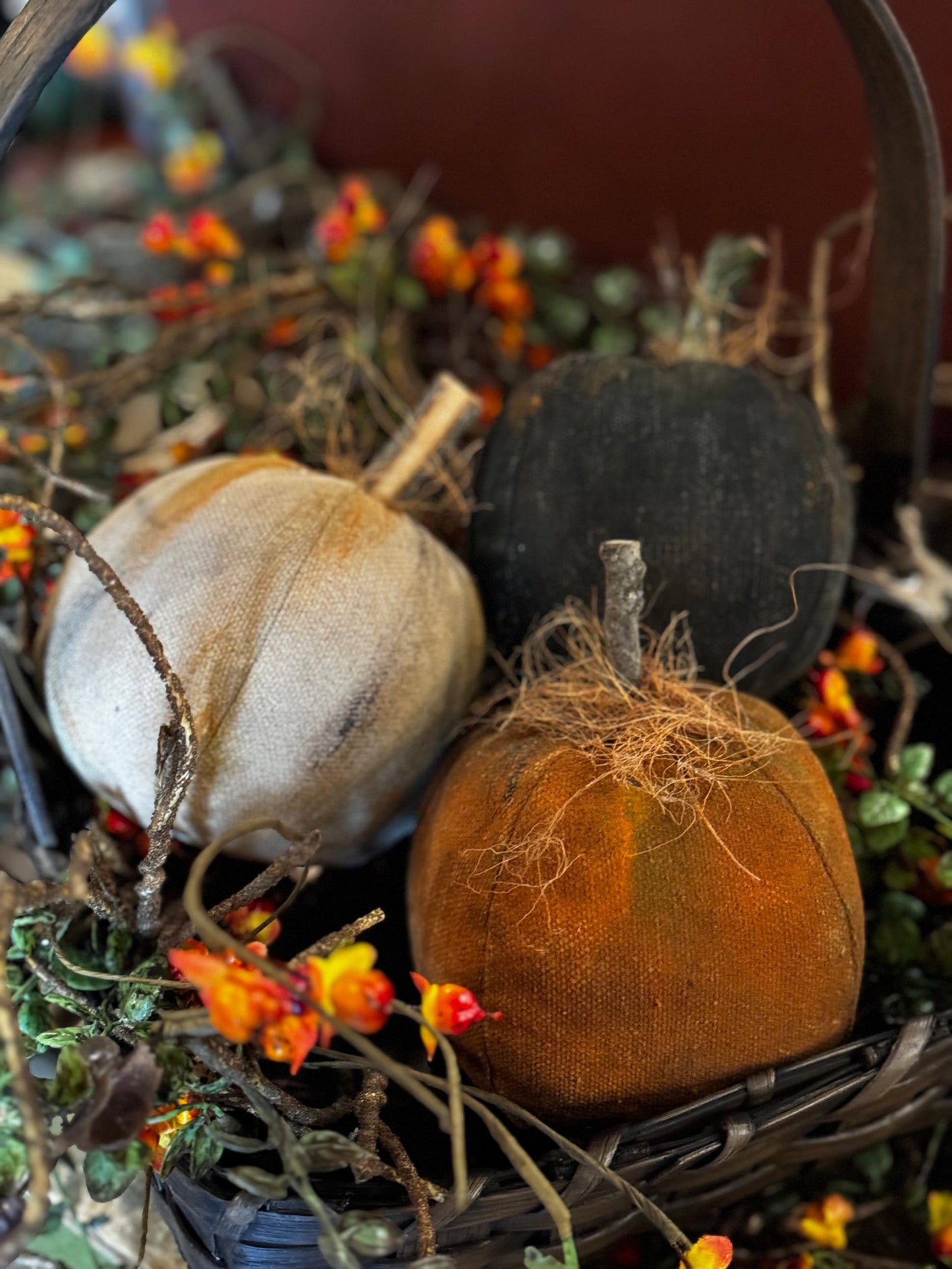 SALE Small Pumpkin Bowl Fillers Fall