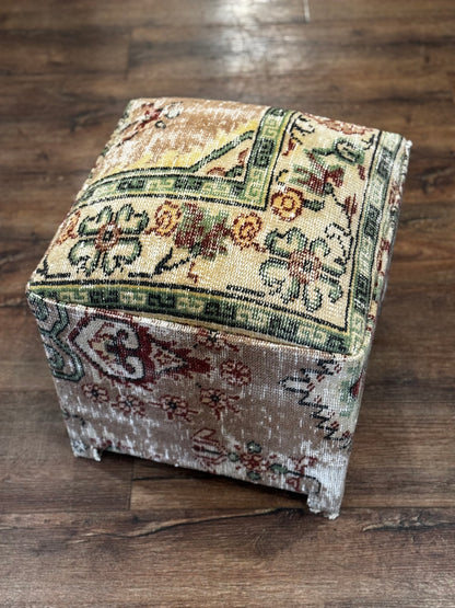 Oriental Rug Footstools