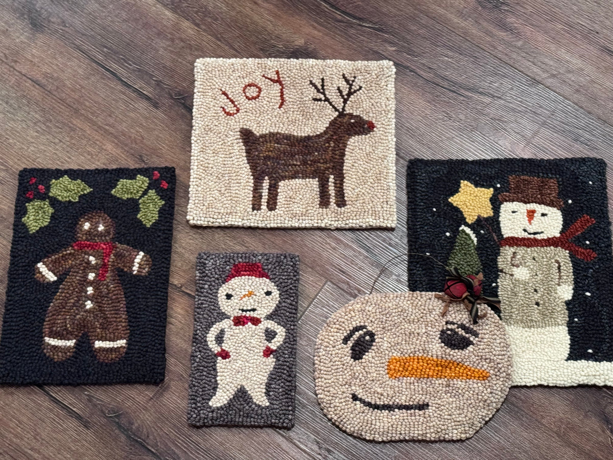 Wool Yarn Punch Winter