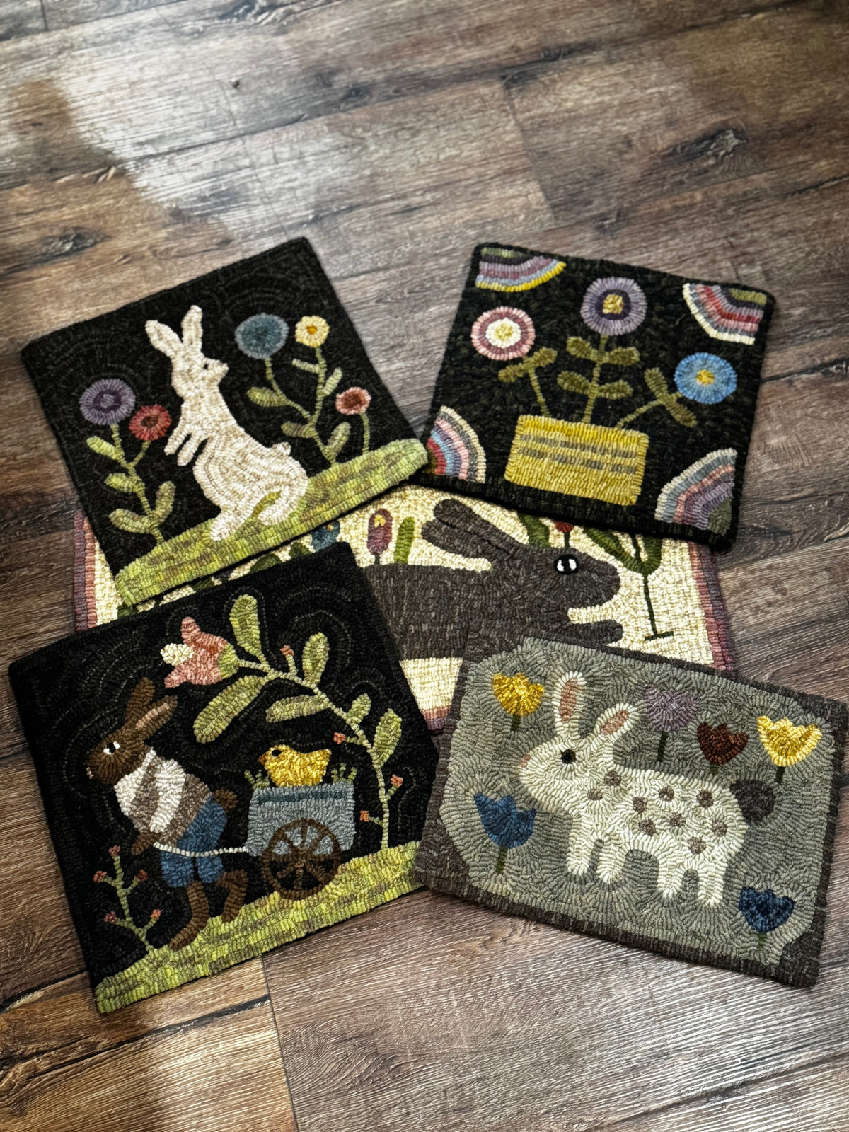 Spring Hooked Rugs Rhonda’s Spring Hooked Rugs – Pine Cone Gift Shoppe
