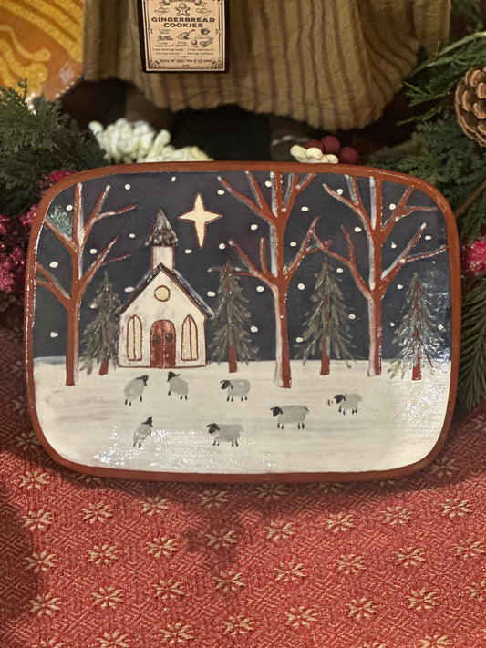 Red Oaks Church Platter