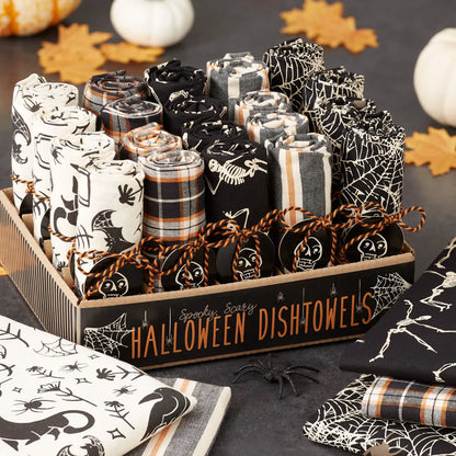Spooky Halloween Dishtowels