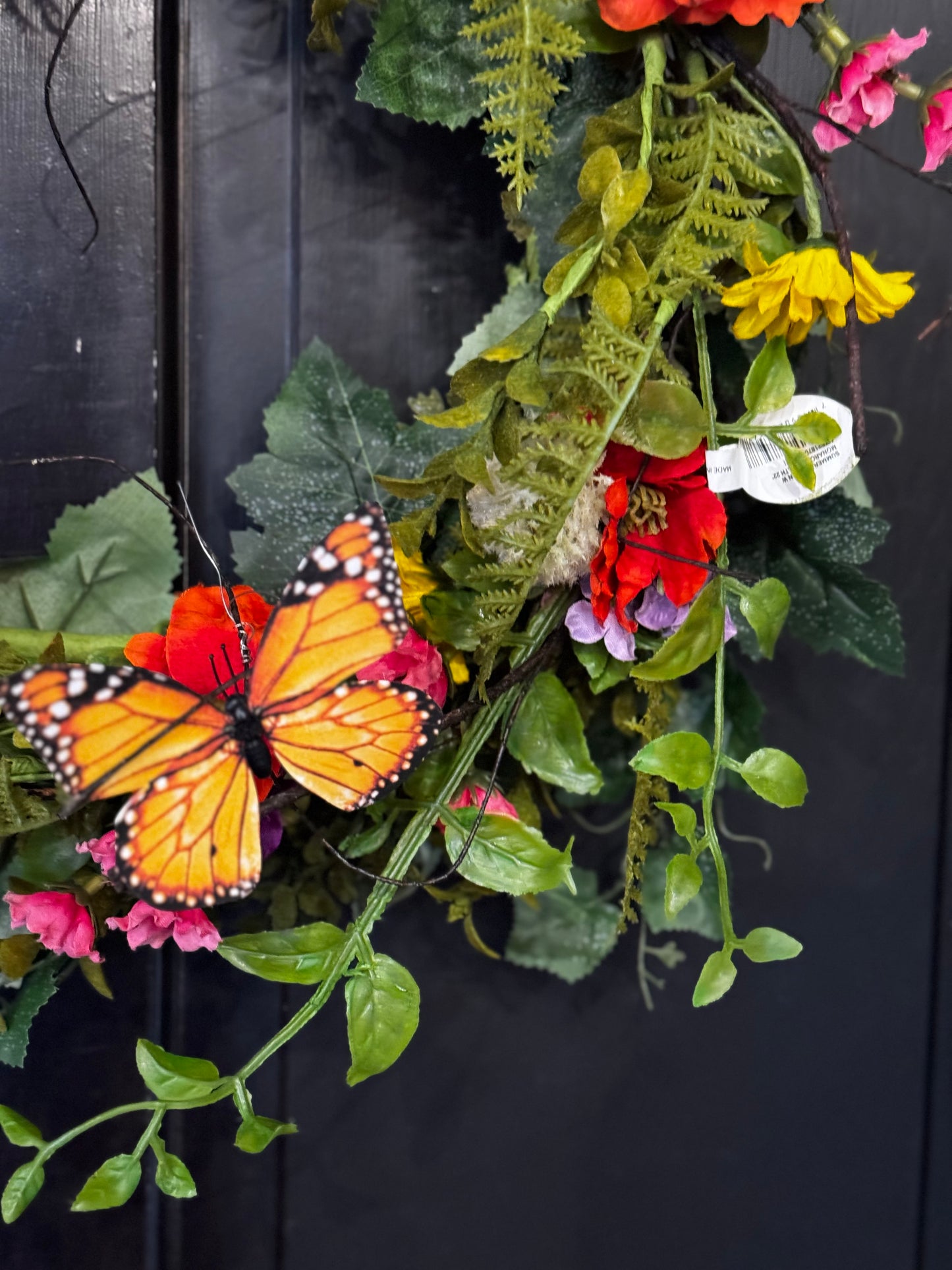 Summer Monarch Wreath
