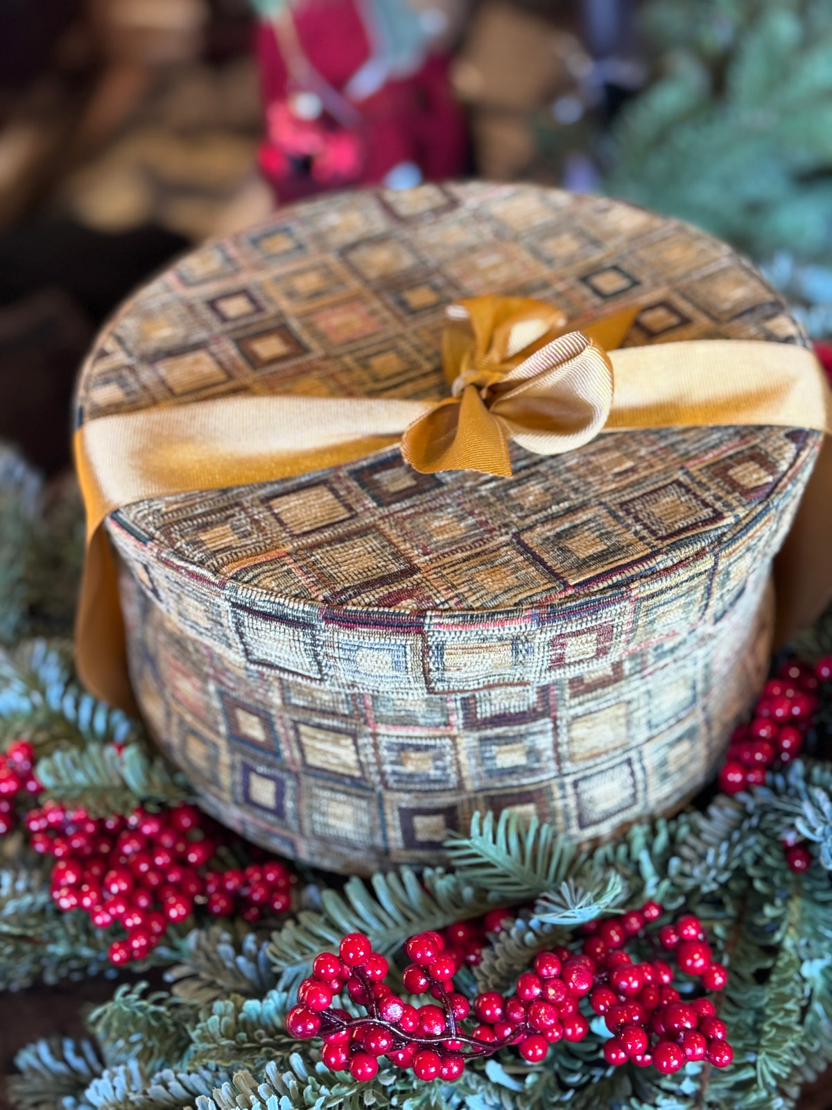 Upholstered Fabric Boxes￼