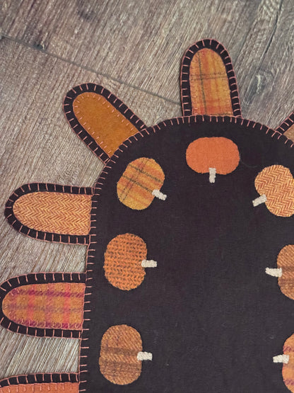 Wool Appliqué Fall Runners