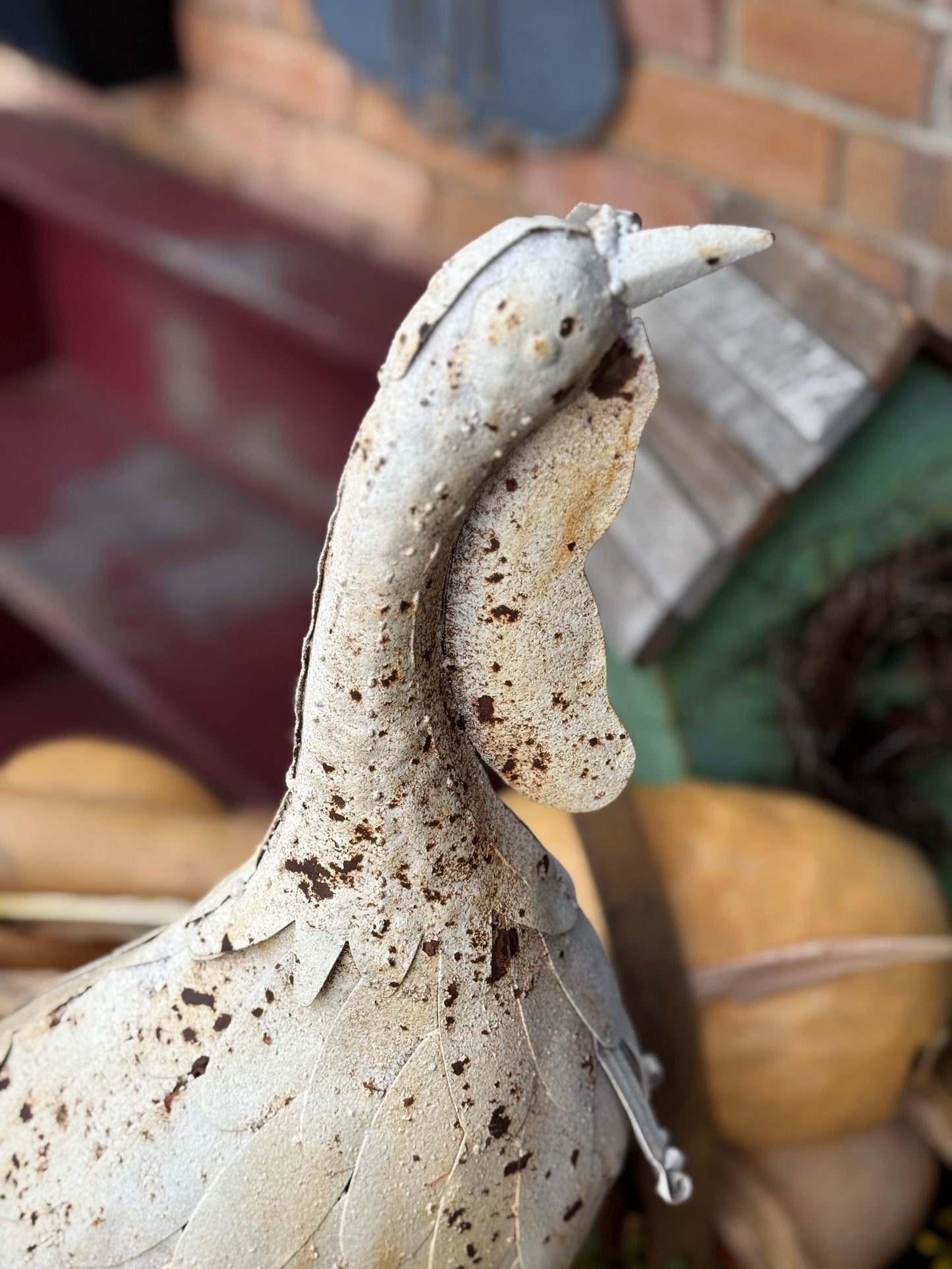 Outdoor Metal Turkey