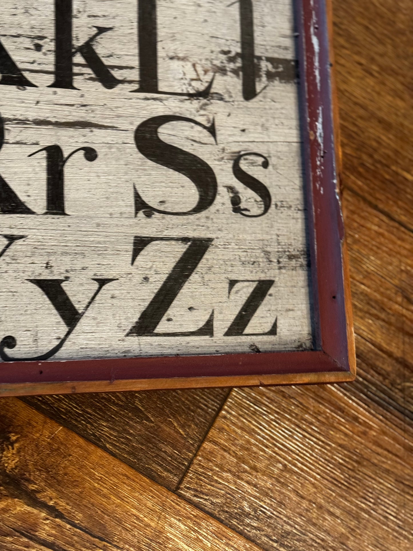 Alphabet Pa. Tavern Sign