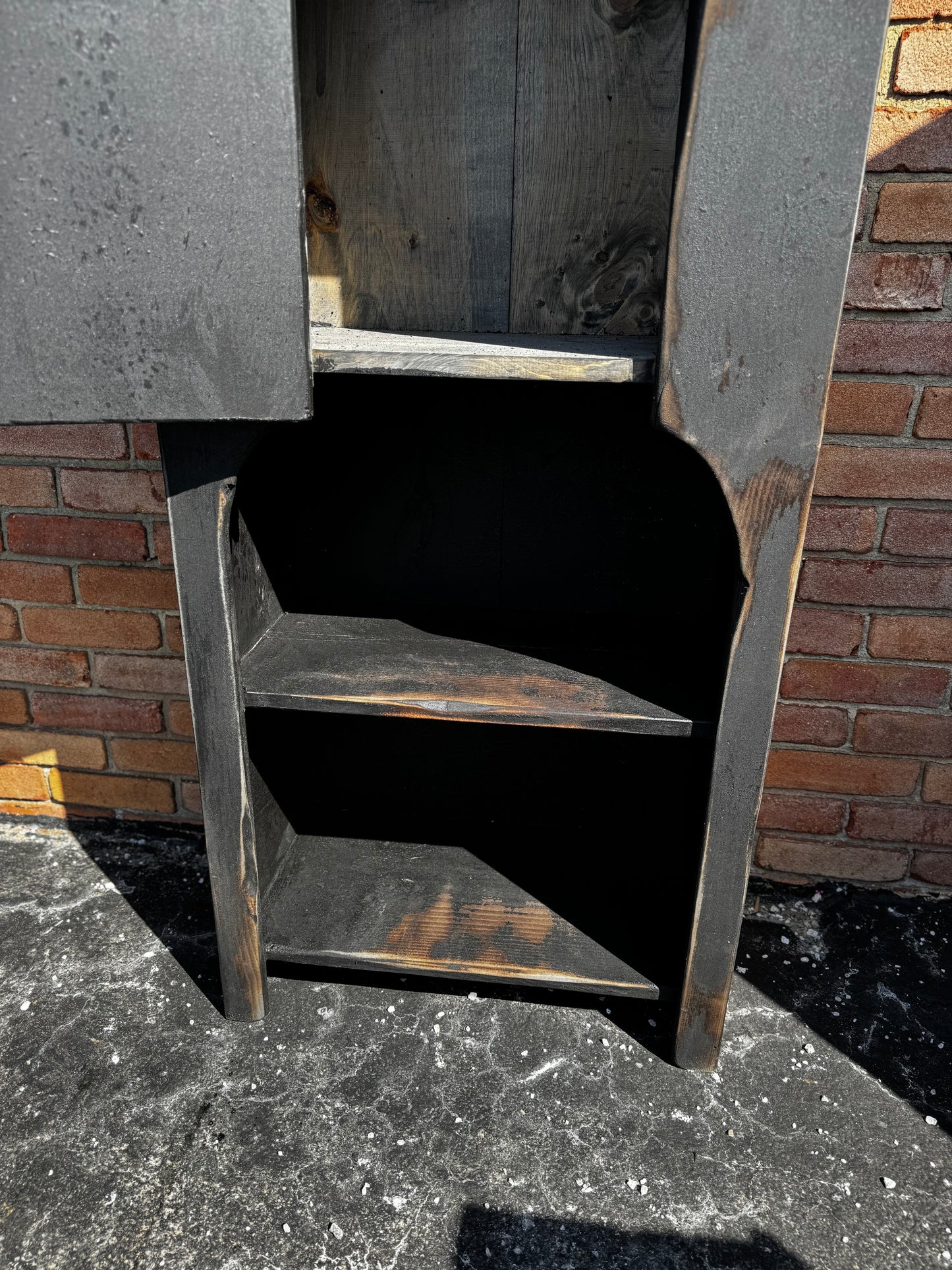 Primitive Furniture Tall Chimney Cupboard