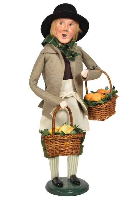 Byers’ Choice Produce Peddler Winter