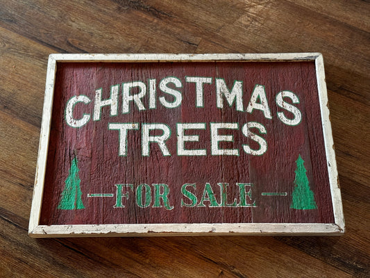 Christmas Trees Tavern Sign Pa.