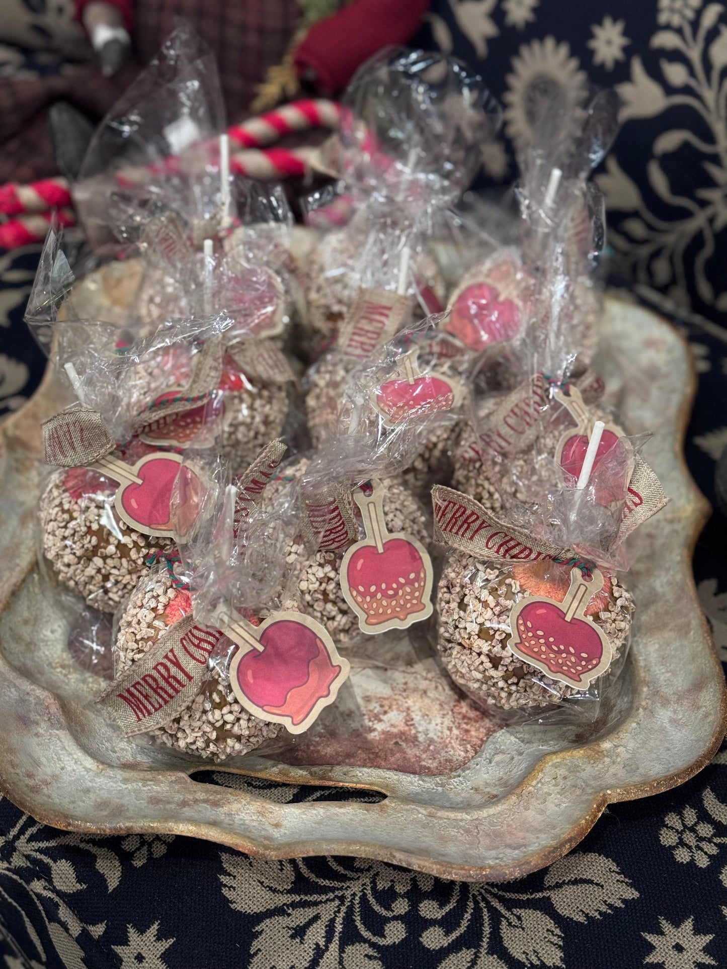 Faux Caramel Apples SALE