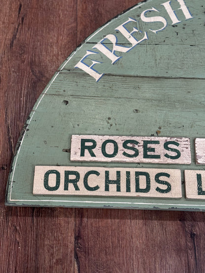Fresh Cut Flowers Tavern Sign