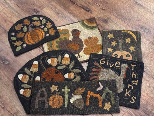 Fall Hooked Rugs