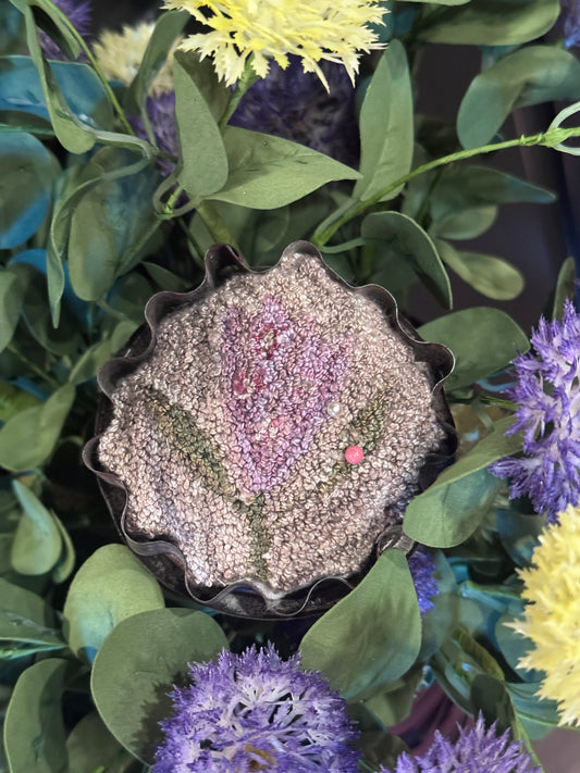 Needlepoint Flower Biscuit Cutter