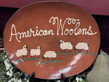 American Woolens Platter David T Smith