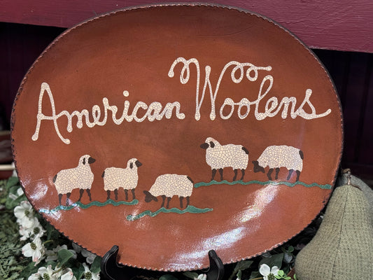 American Woolens Platter David T Smith