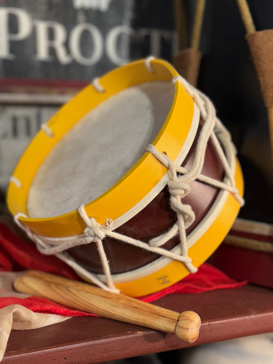 Civil-Revolutionary War Marching Drum & Drum Sticks