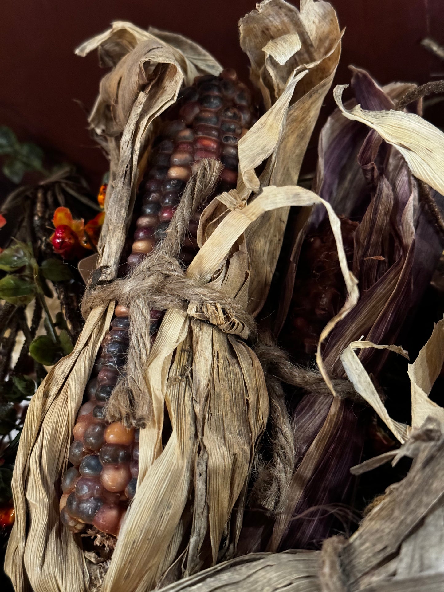 SALE Dried Indian Corn Bowl Fillers