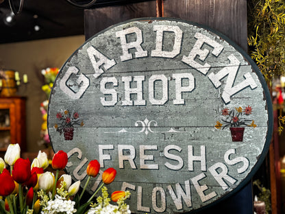 Garden Shop Tavern Sign Pa.