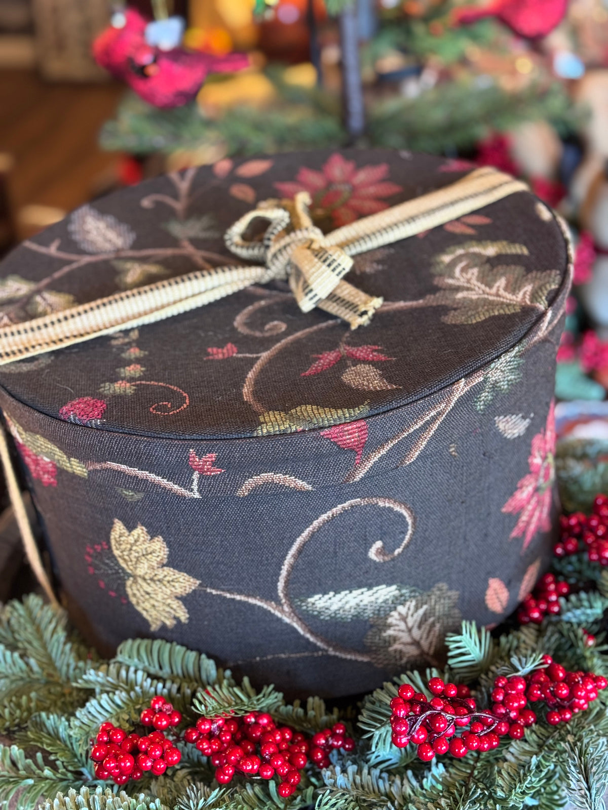 Upholstered Fabric Boxes￼