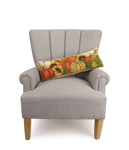 Pumpkins Cream Hook Pillow Fall