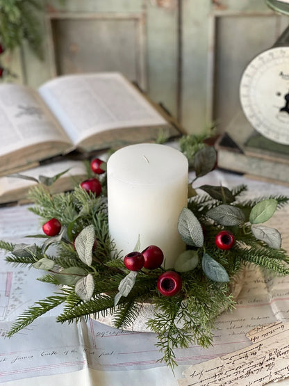 Pine & Pod Candle Ring
