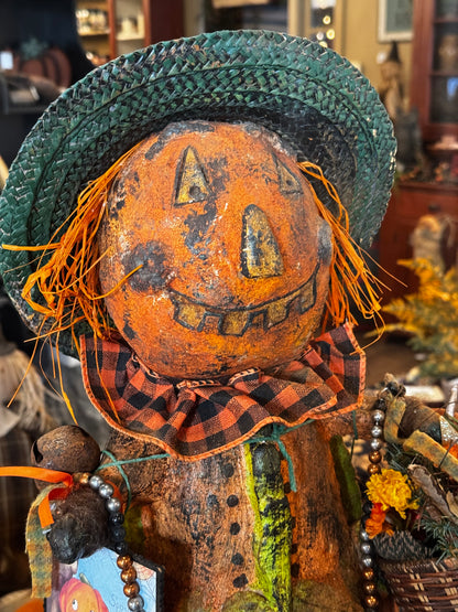 Lg. Krisnick Pumpkin Scarecrow Fall