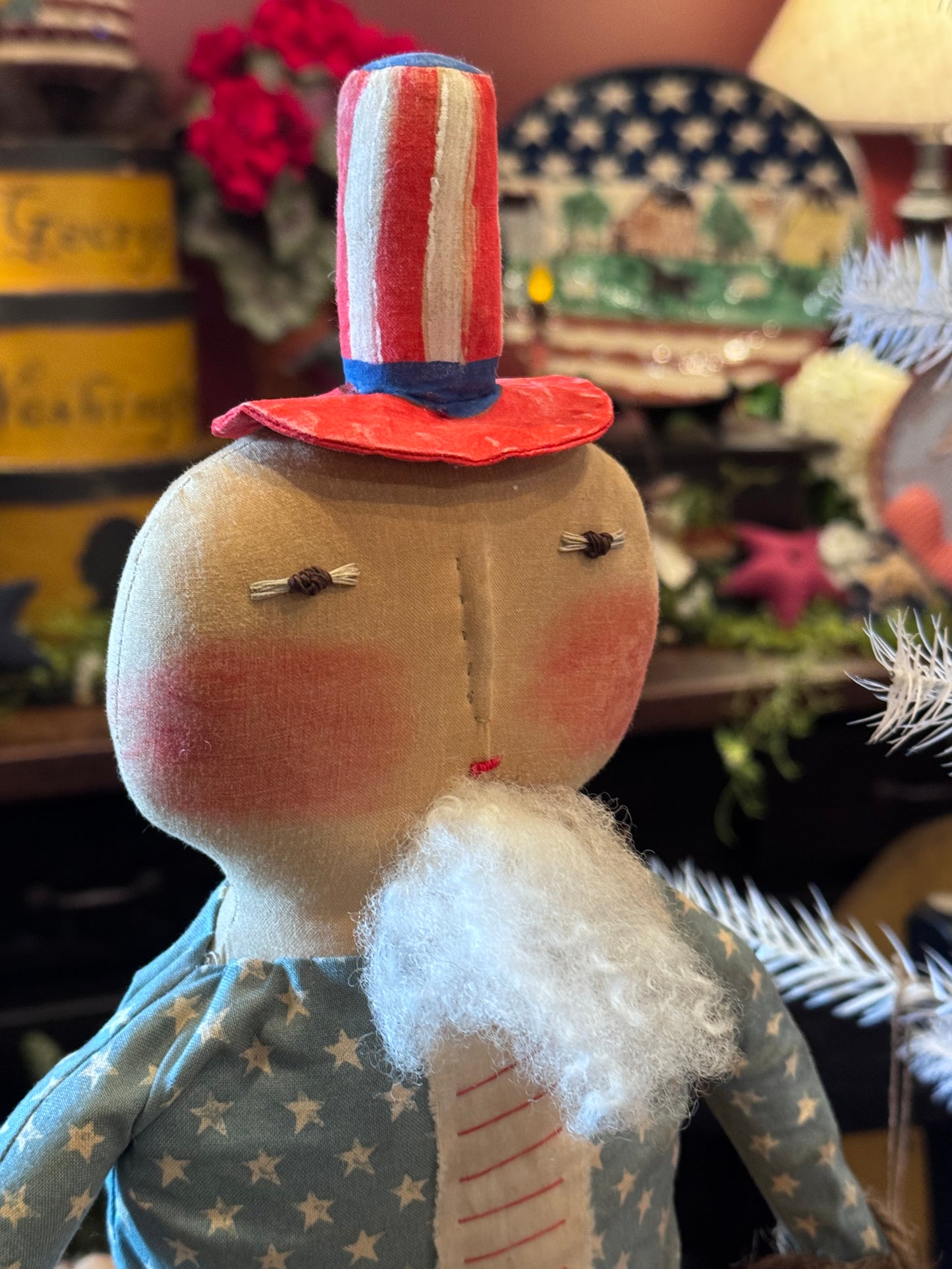Uncle Sam Riding a Horse