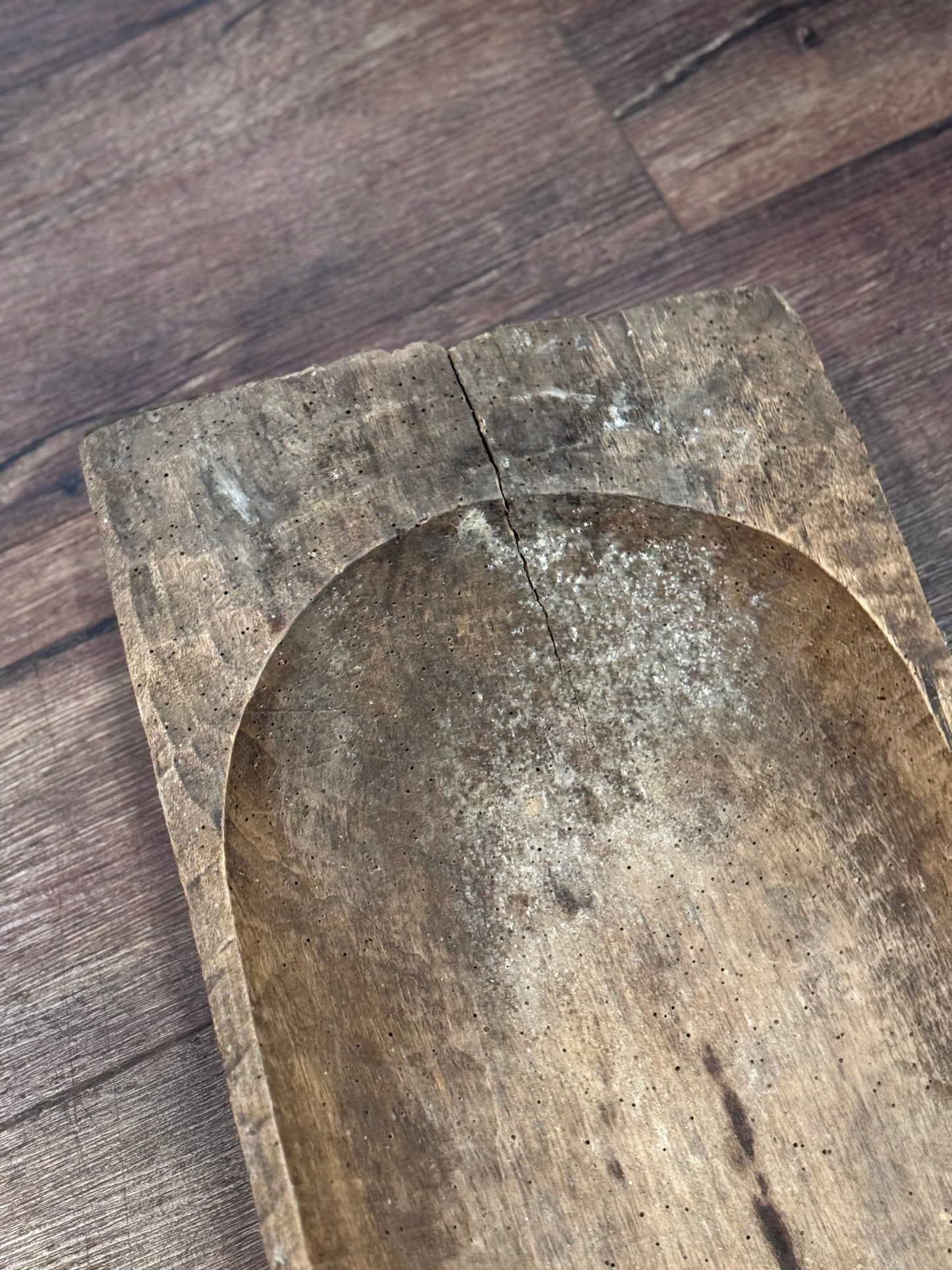 Early Antique Dough Bowl #10