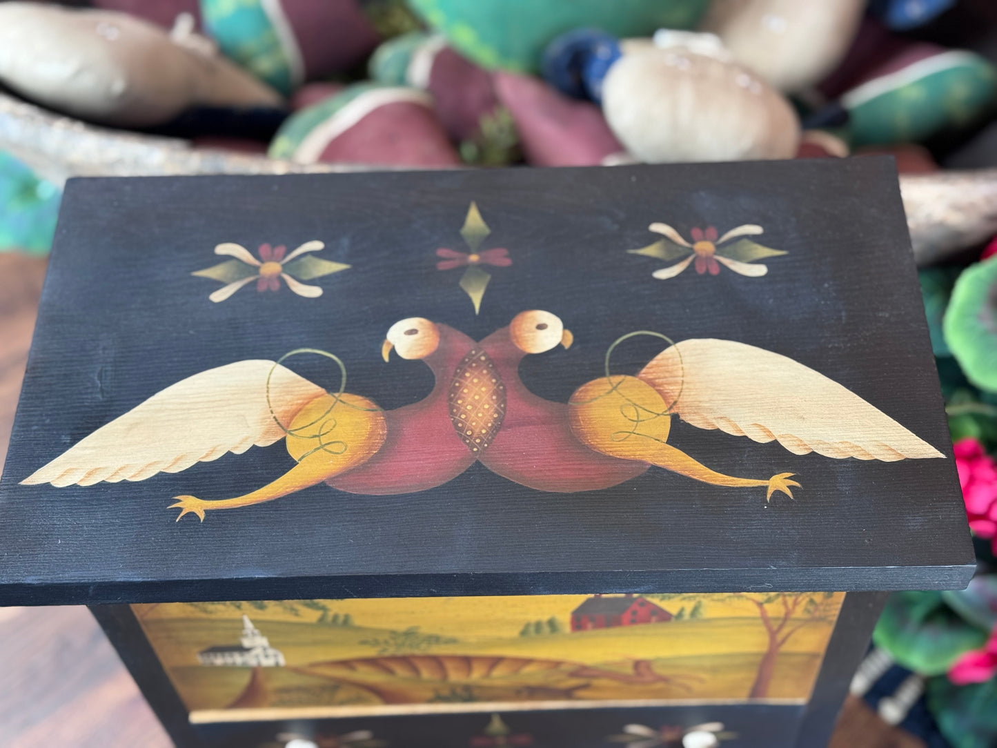 Mini Blanket Chest
