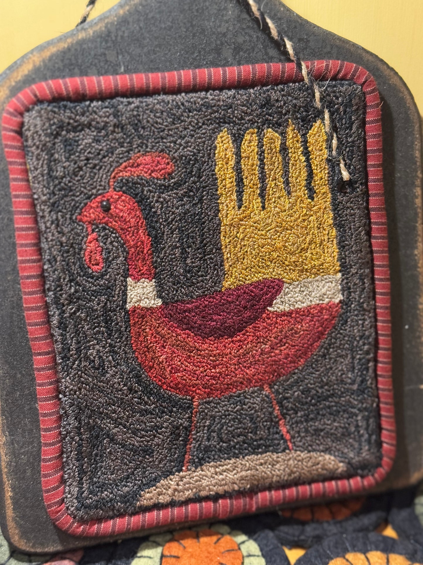 Punch Needle Rooster