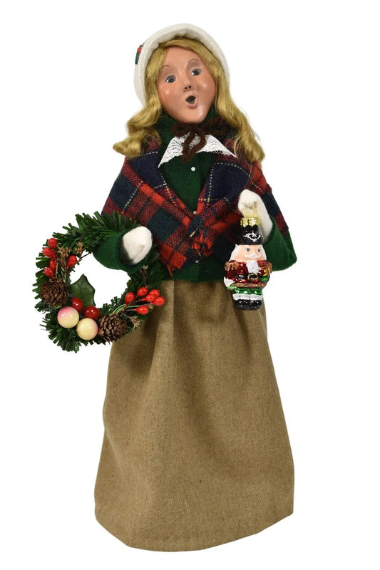 Byers’ Choice Ornament Family Woman Winter