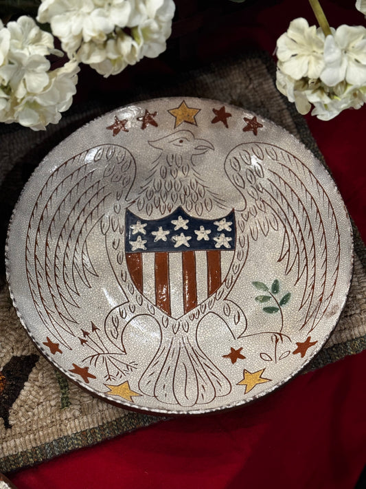 Eagle w/Shield Plate David T Smith Summer