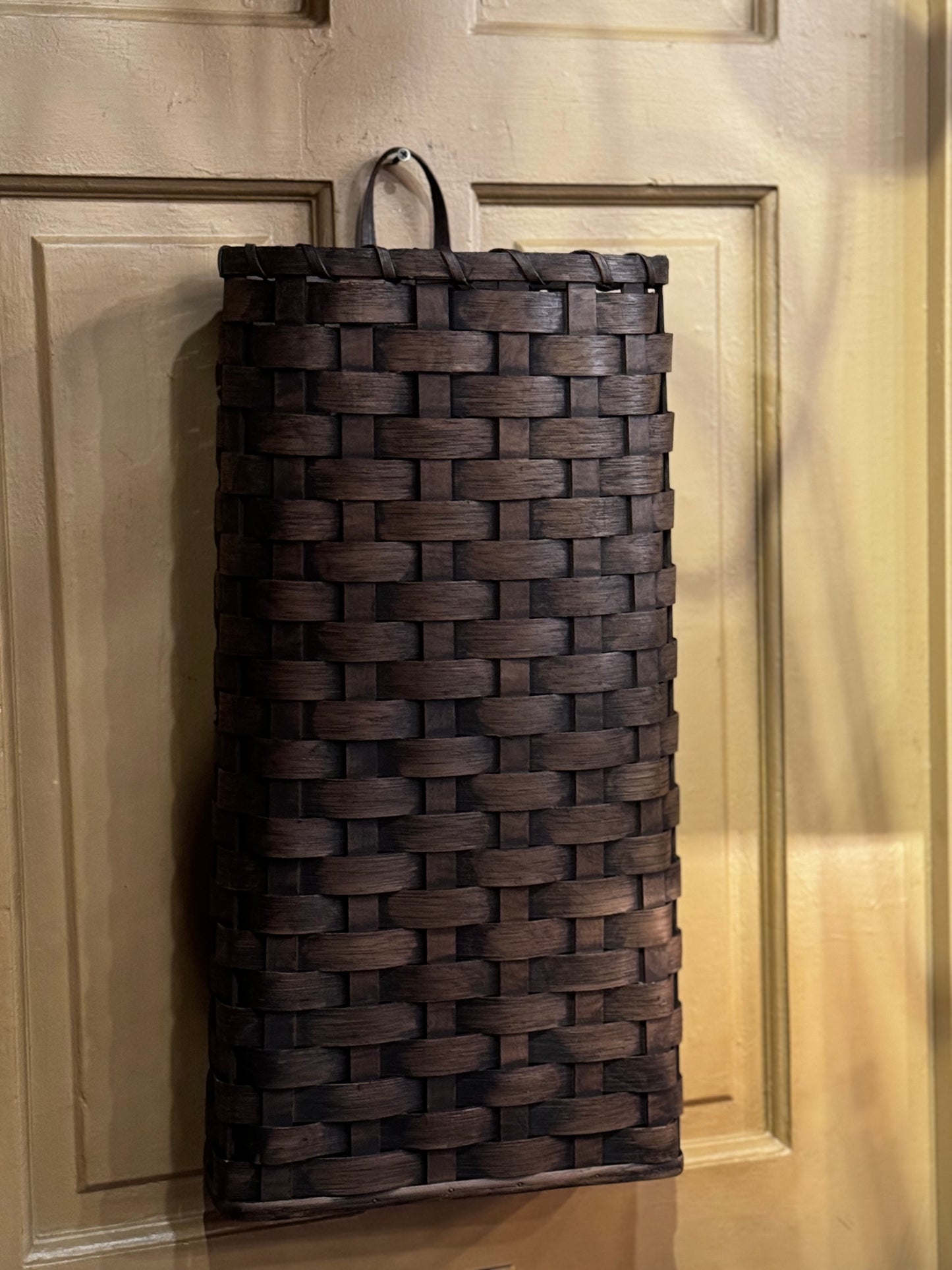 Primitive Large Door or Floor Basket