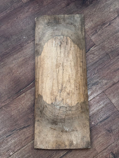 Early Antique Dough Bowl #10