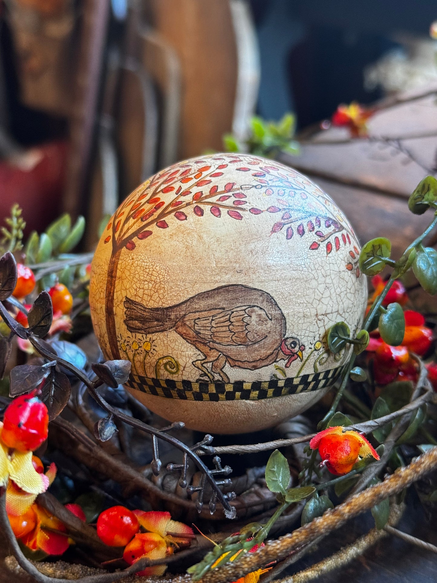 Fall/Halloween Croquet Balls