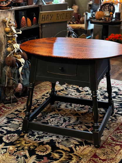 Tiger Maple Tavern Table